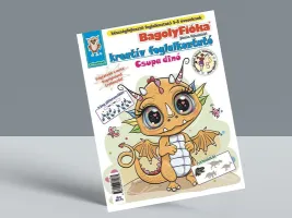 Bagolyfióka kreatív foglalkoztató-Csupa dínó