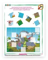 Bagolyfióka kreatív foglalkoztató-Csupa dínó